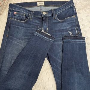 Hudson Brand Krista Crop with Frey Hem (Skinny)